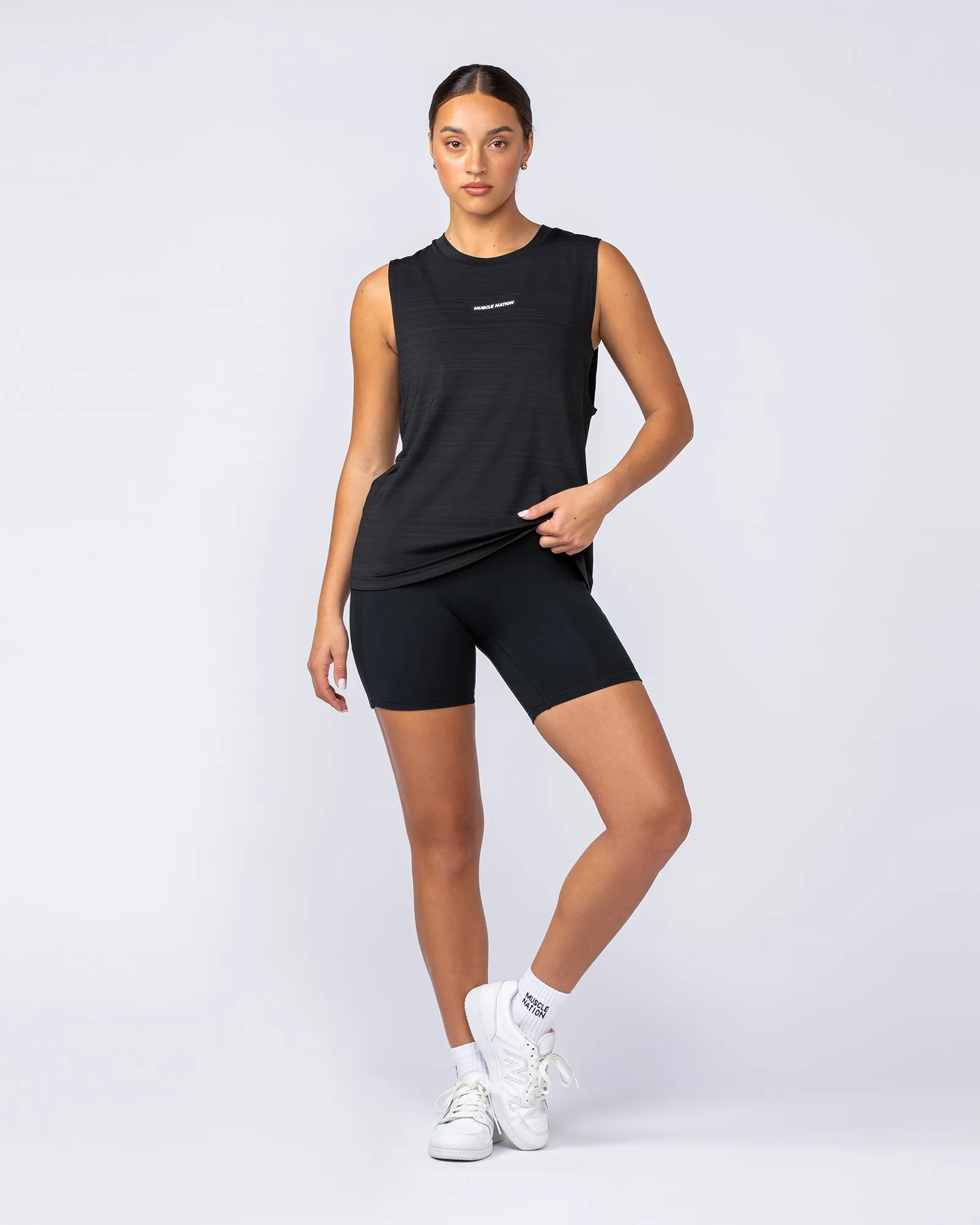 Active Drop Arm Training Tank - Black