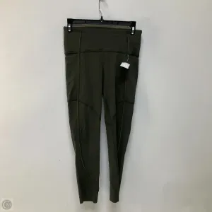 Athletic Leggings Capris By Lululemon In Green, Size: 6