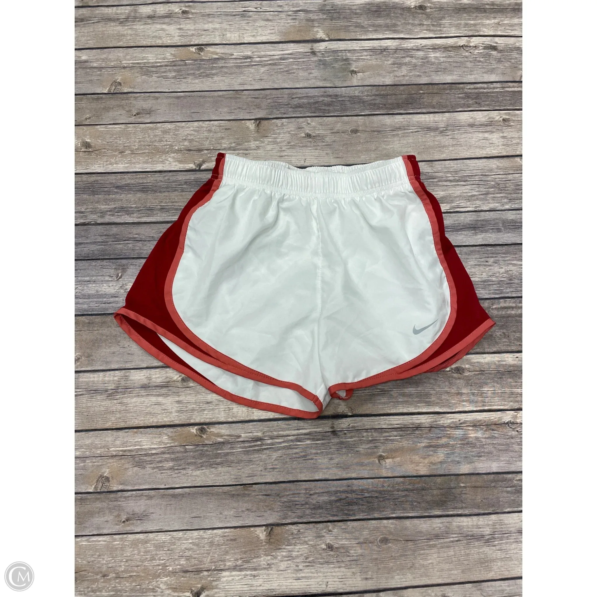 Athletic Shorts By Nike In White, Size: S