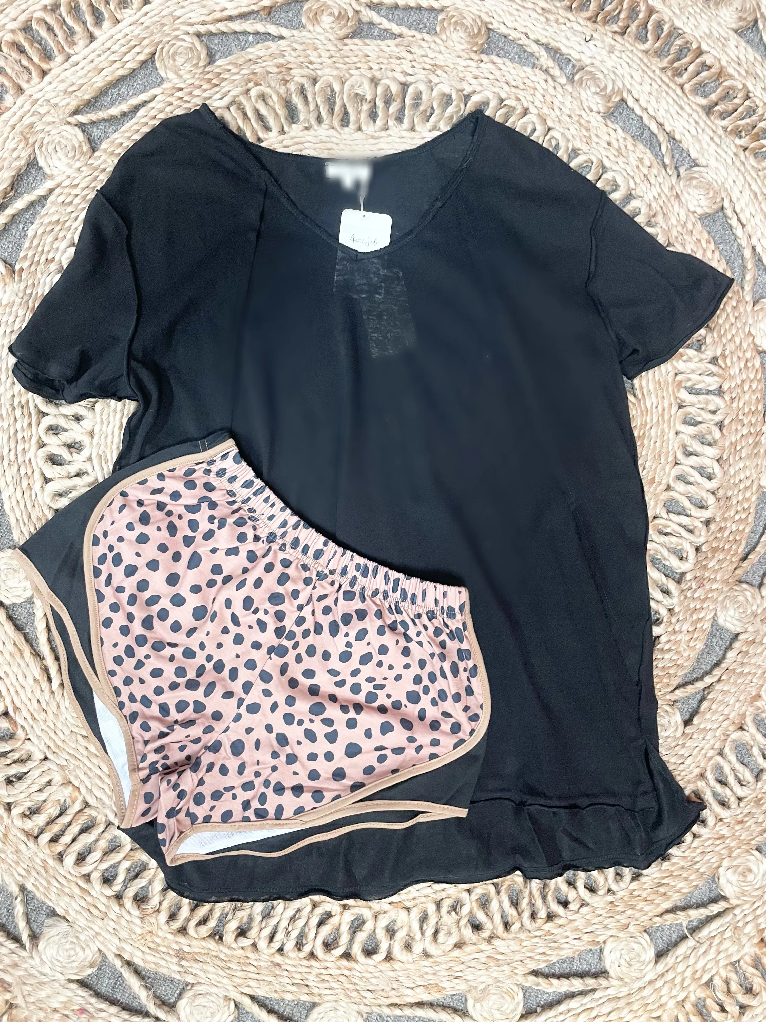 Babe Shorts- Spotted