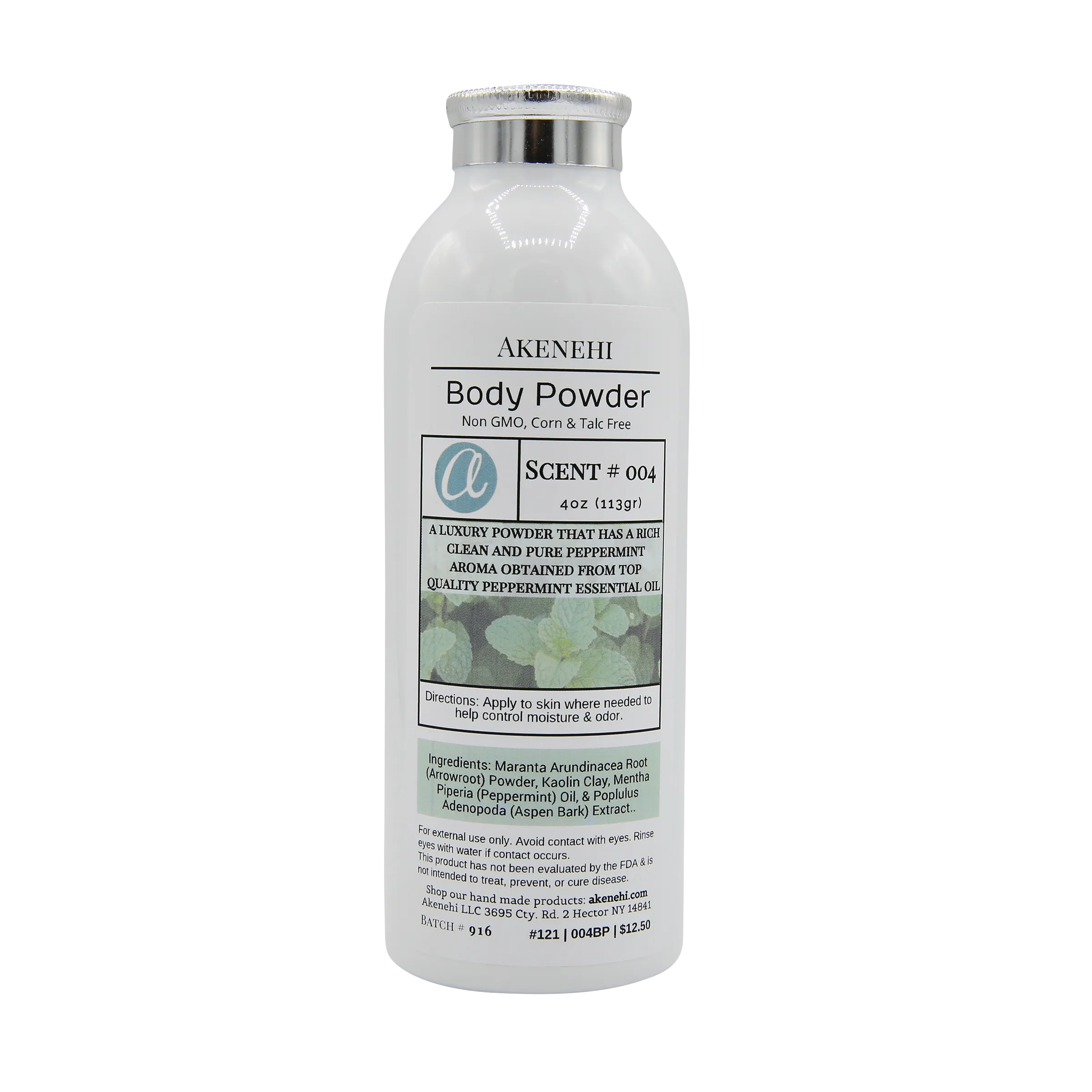 Body Powder 004 | Simply Peppermint *DISCOUNTINUED