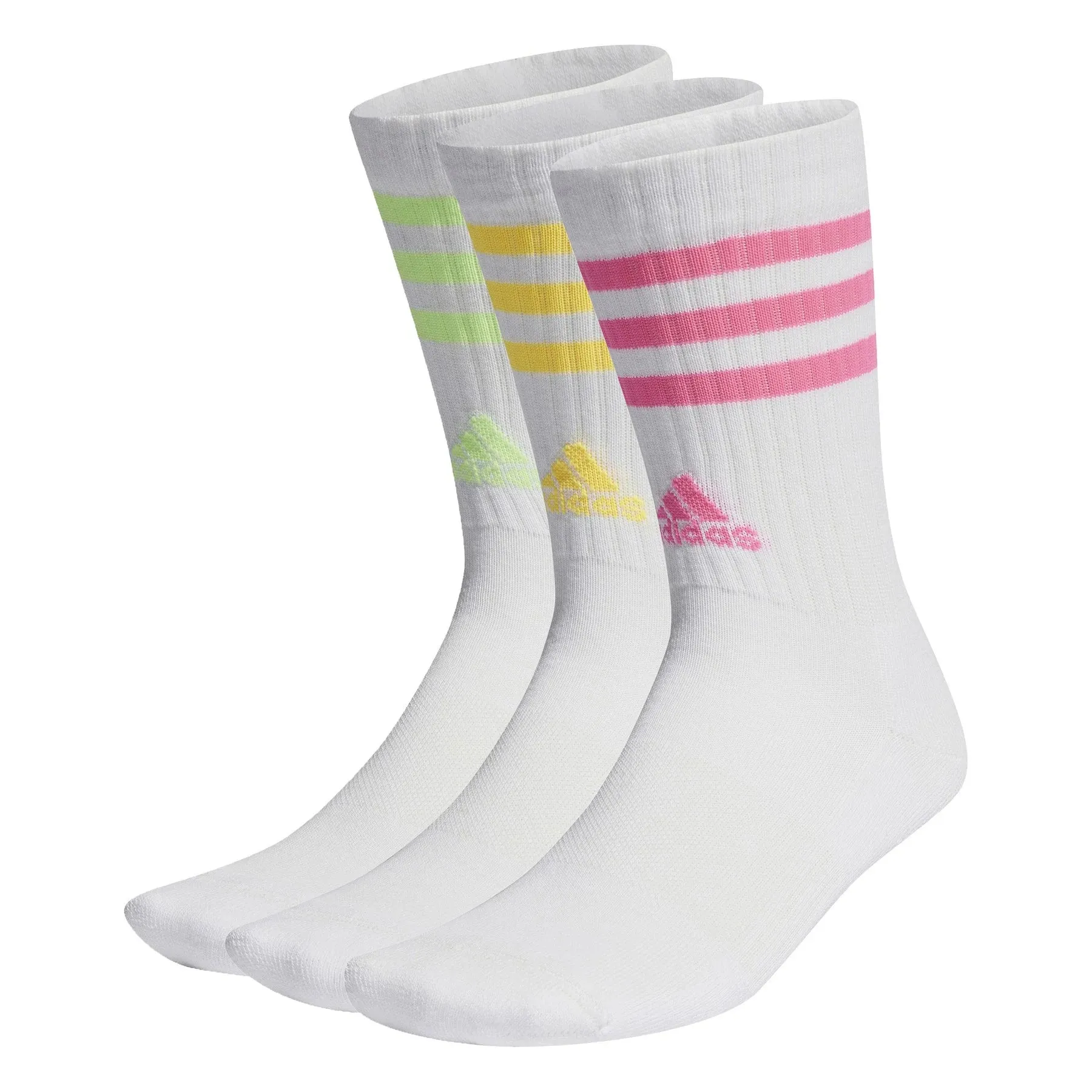 CALZE ADIDAS TRIPLA CALZE SPORT 3 STRIPES CUSHIONED 3 PAIA SPORT PALESTRA