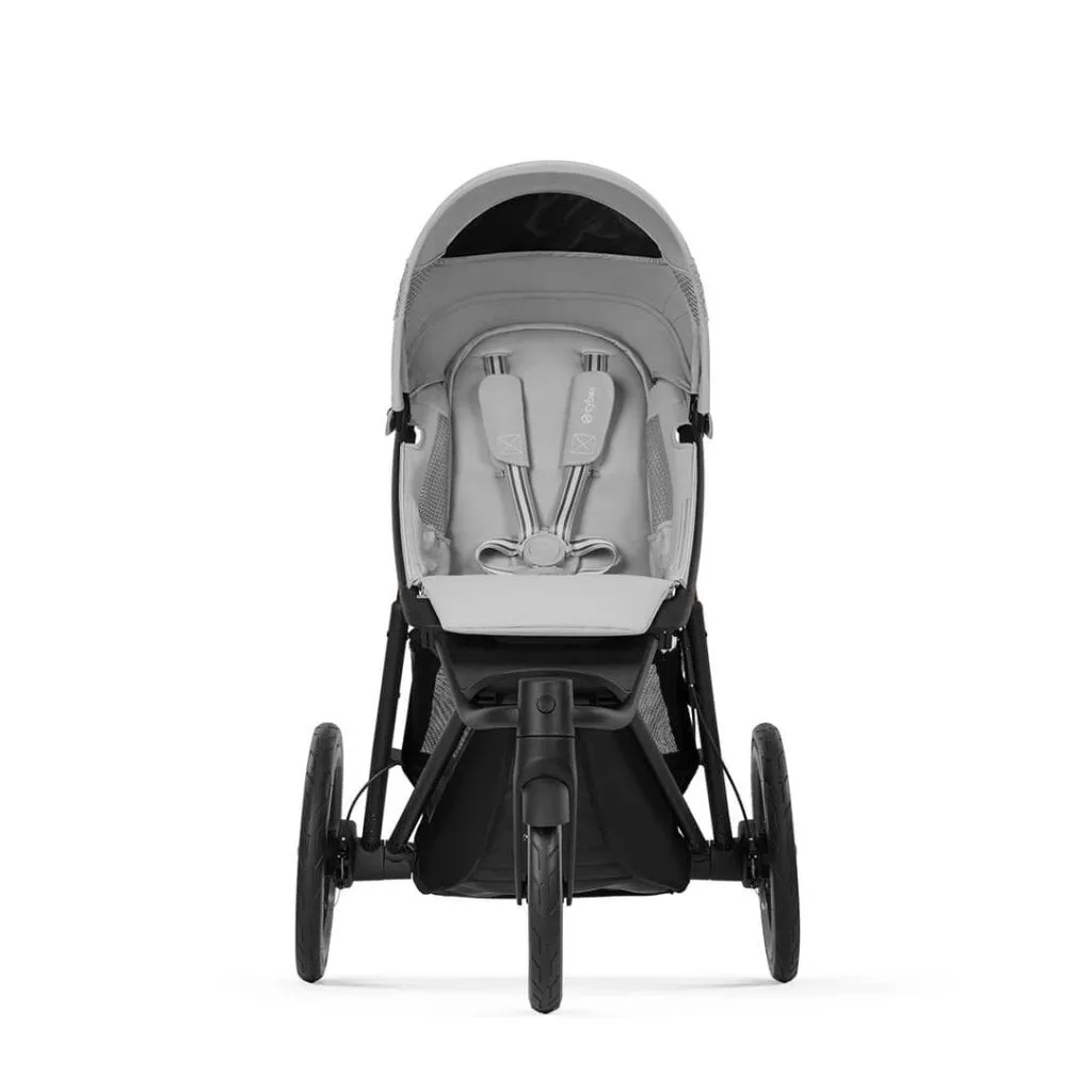CYBEX AVI SPIN Black 3 Wheel Pushchair - Fog Grey (2024 New Generation)