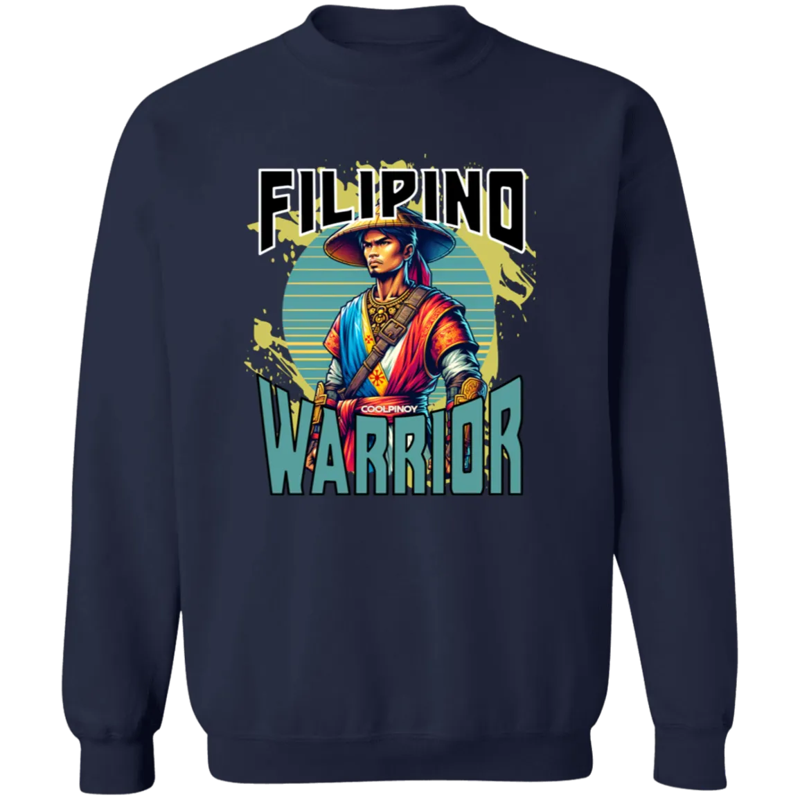 Filipino Warrior Soldier Unisex Crewneck Pullover Sweatshirt