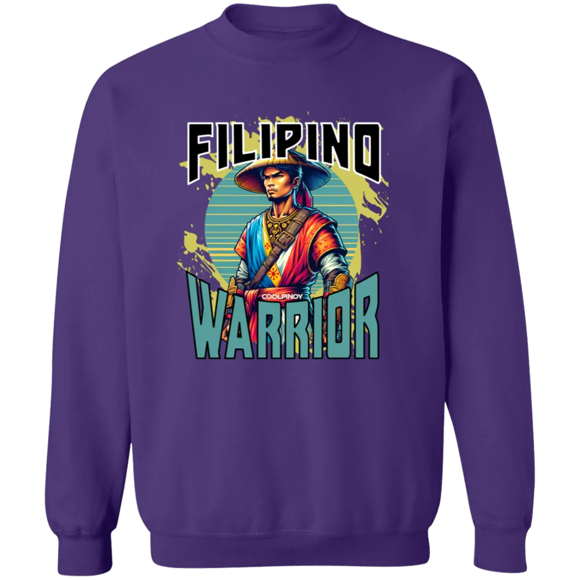 Filipino Warrior Soldier Unisex Crewneck Pullover Sweatshirt