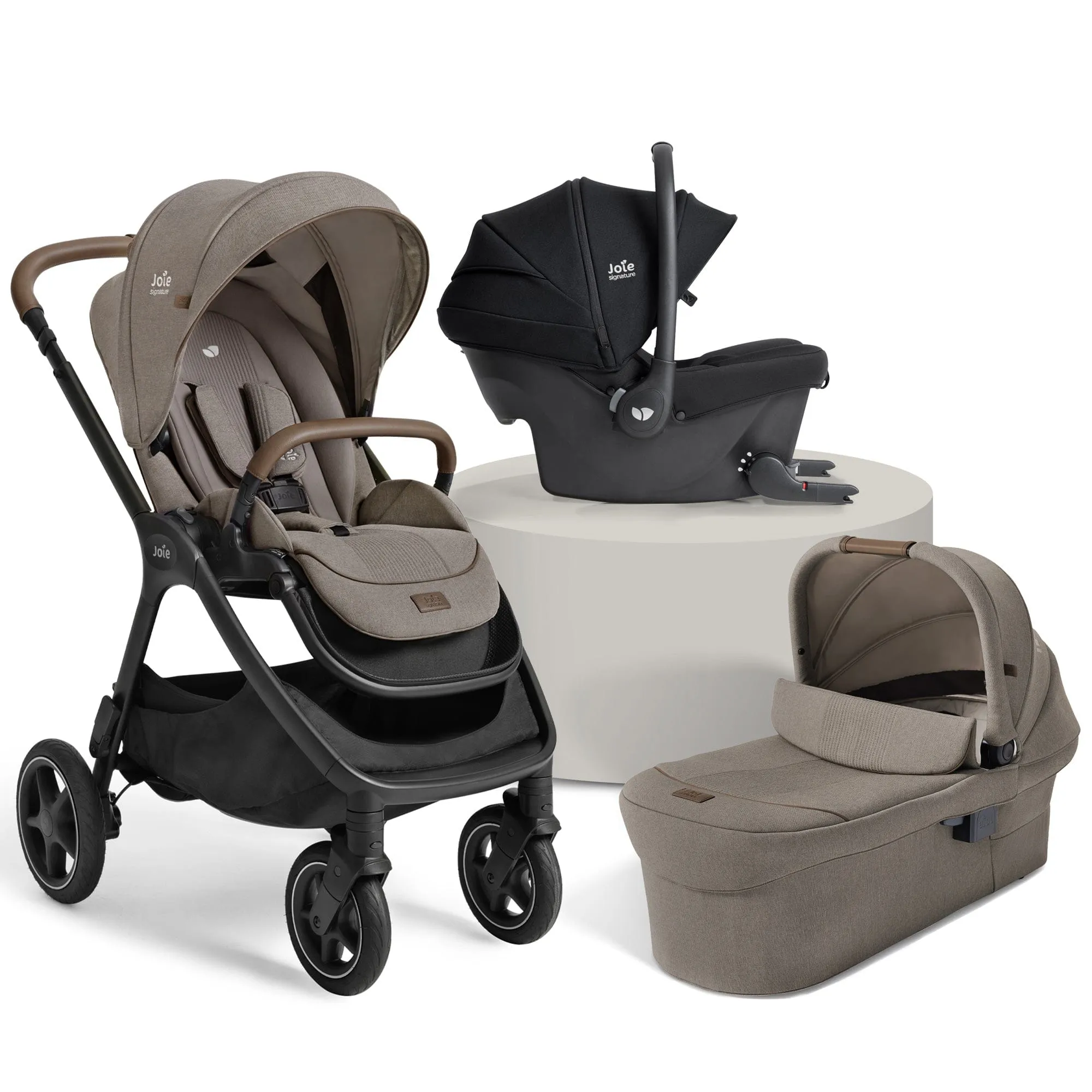 Joie Finiti Flex Click & Go Bundle in Maple