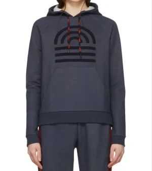 LNDR Women's Navy Marl Horizon Cotton Trackpants #JT826 NWT