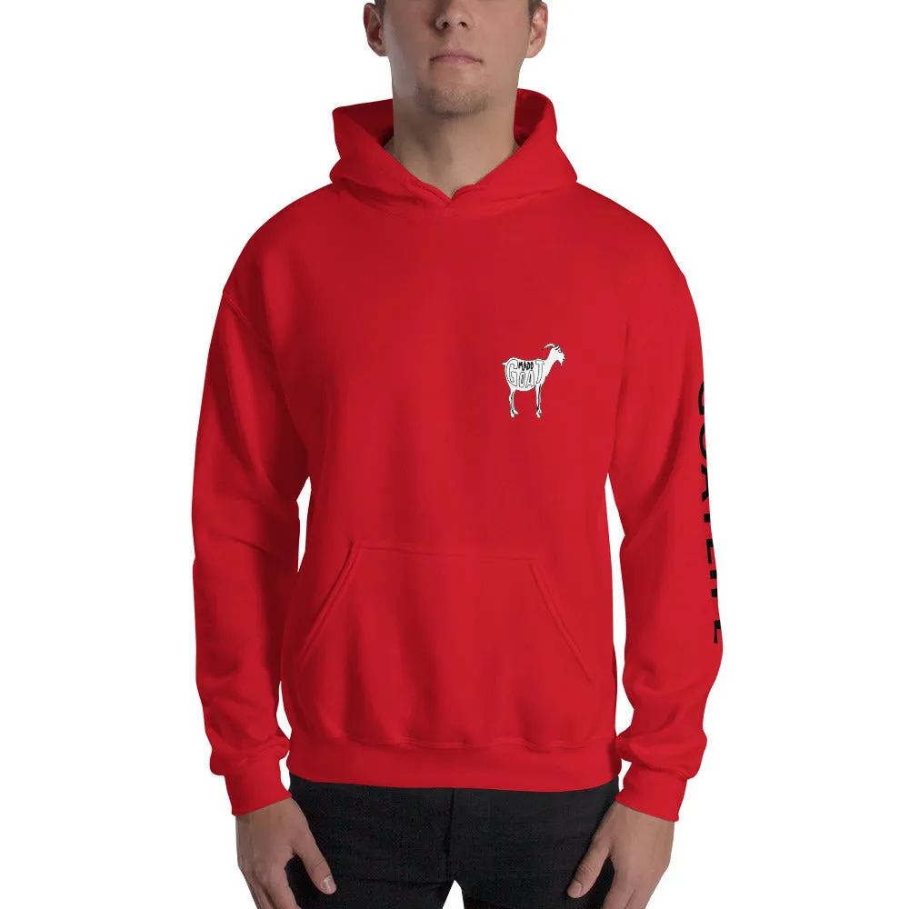 Madd Goat Unisex Hoodie Pullover – Cozy, Stylish & Versatile