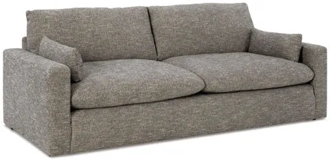 Modern 2 Cushioned Sofa in Greige