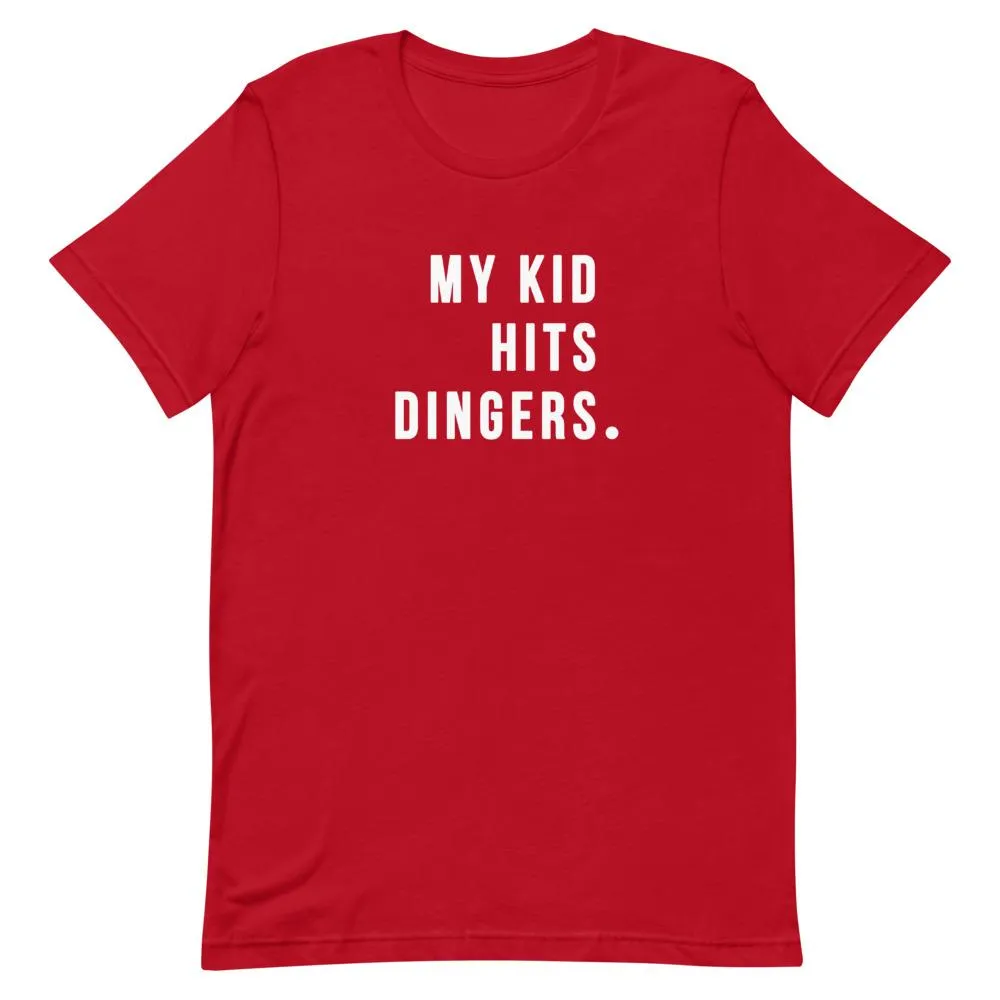My Kid Hits Dingers Shirt