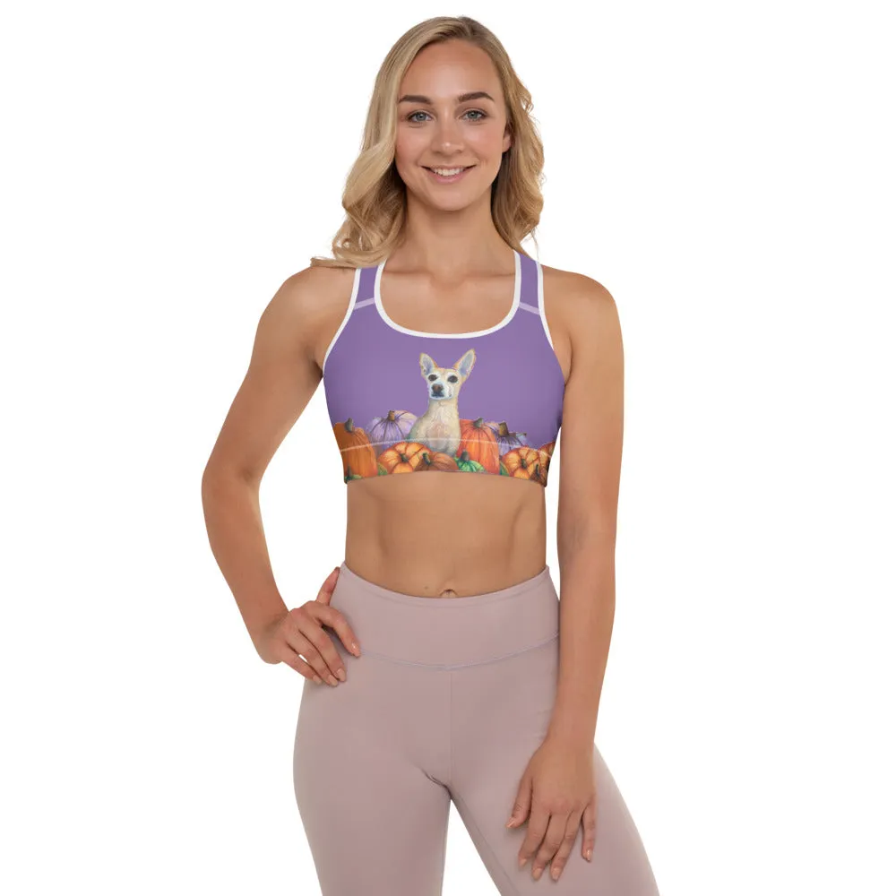 “Pumpkin” Padded Sports Bra