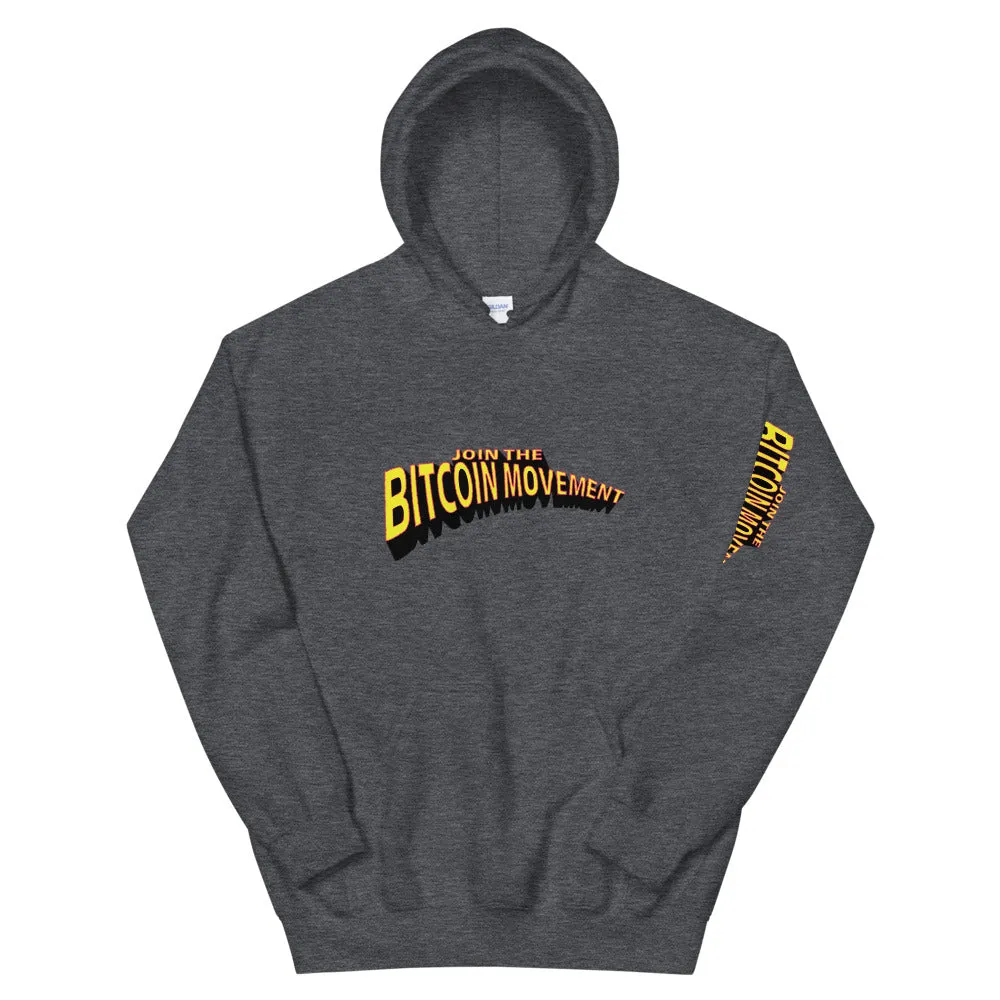 "Bitcoin Comic" Mens Hoodie
