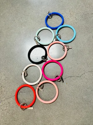 Silicone Flexible Key Ring