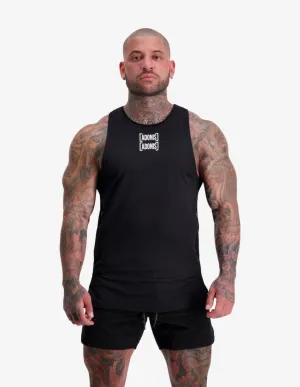 Utility Tank Top Pocket Black